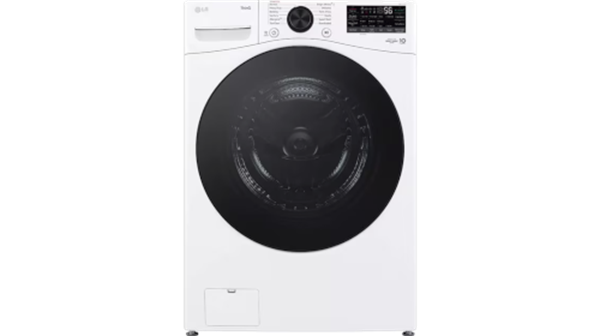 LG + 4.5 cu. ft. Front Load Washer with TurboWash 360 and Built-In Intelligence