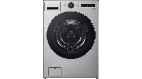 LG + 4.5 cu. ft. Smart Front Load Washer with TurboWash 360 and AI DD Built-In Intelligence