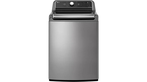 LG + 5.5 cu. ft. Mega Capacity Wi-Fi Enabled Top Load Washer with TurboWash3D Technology