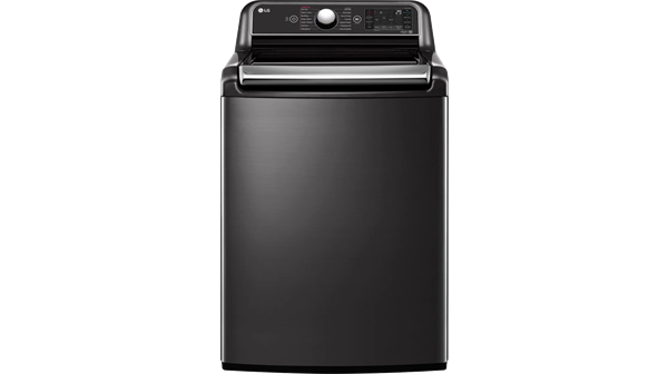 LG + 5.5 cu. ft. Wi-Fi Enabled Top Load Washer with TurboWash3D Technology