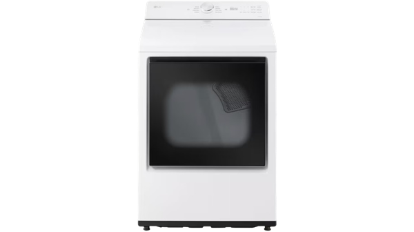 LG + 7.3 cu. ft. Electric Rear Control Dryer with AI Sensing and ThinQ Smart Features