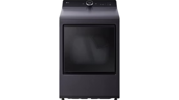 LG + 7.3 cu. ft. Rear Control Dryer with AI Sensing and TurboSteam