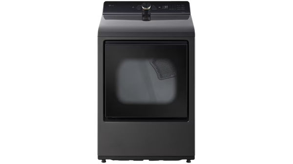 LG + 7.3 cu. ft. Ultra Large Capacity Rear Control Gas Dryer with EasyLoad Door and AI Sensing