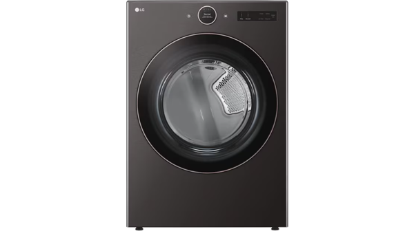 LG + 7.4 cu. ft. Capacity Energy Star Smart Electric Dryer with AI Sensor Dry and TurboSteam