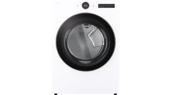 LG + 7.4 cu. ft. Capacity Energy Star Smart Gas Dryer with AI Sensor Dry and TurboSteam