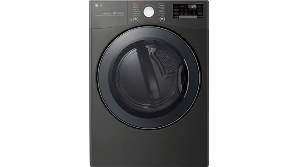 LG + Smart Wi-Fi Enabled Gas Dryer with TurboSteam DLGX3901B